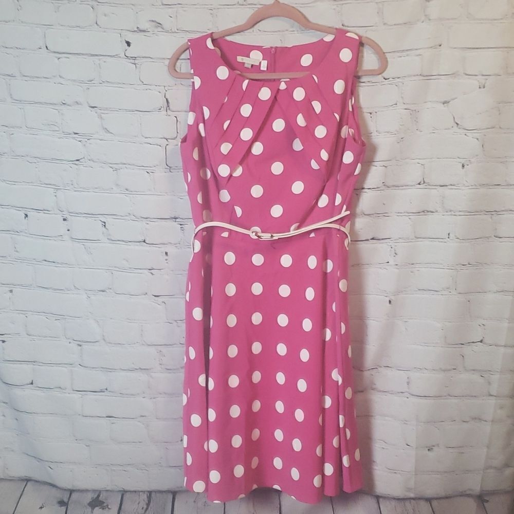 Pink Polkadot 1950sstyledress